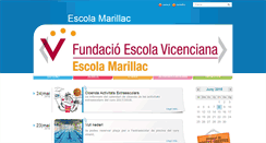 Desktop Screenshot of escola-marillac.net